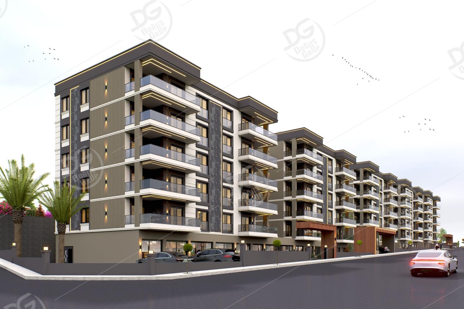 ÜNİVERSİTE BÖLGESİ İNŞAAT AŞAMASINDA LÜKS YAPILI 3+1 SATILIK DAİRE