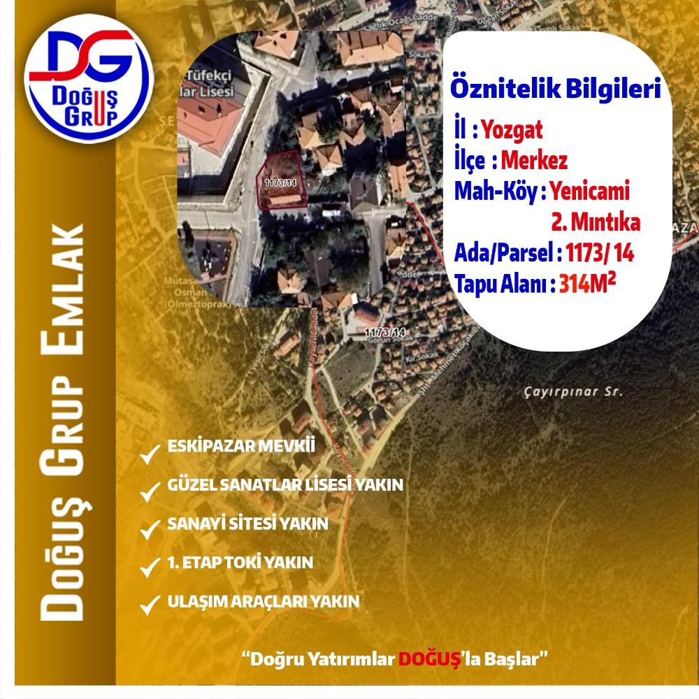 GÜZEL SANATLAR LİSESİ YANI 314 M² SATILIK VİLLA ARSASI