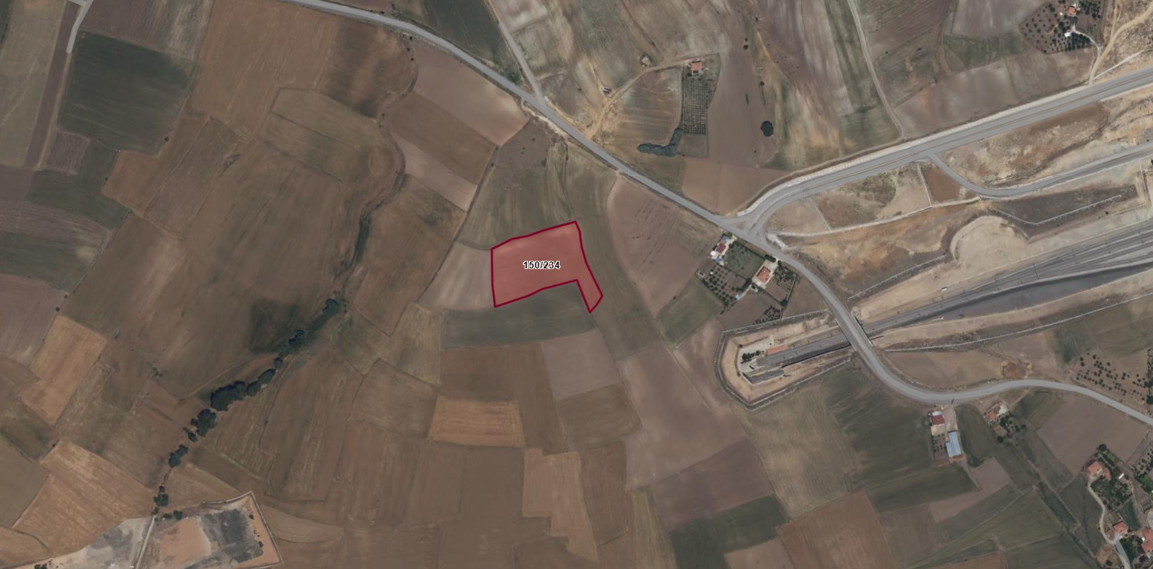 DİVANLI MEVKİİ 10.548 M² SATILIK TARLA