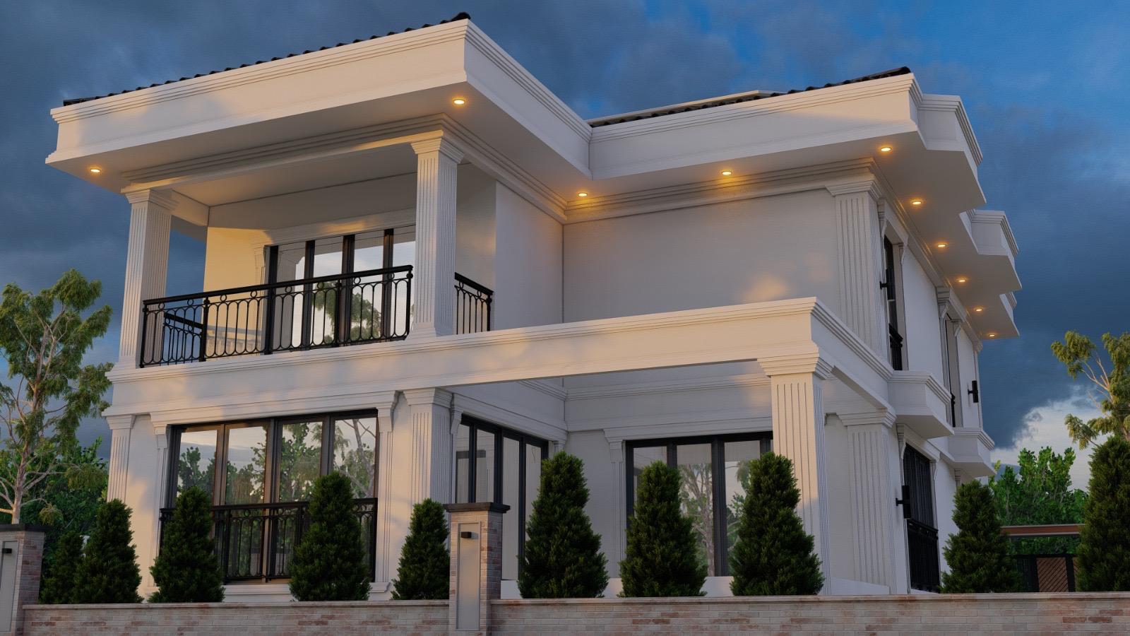 BAHÇEŞEHİRDE LÜKS YAPILI 7+1 SATILIK VİLLA