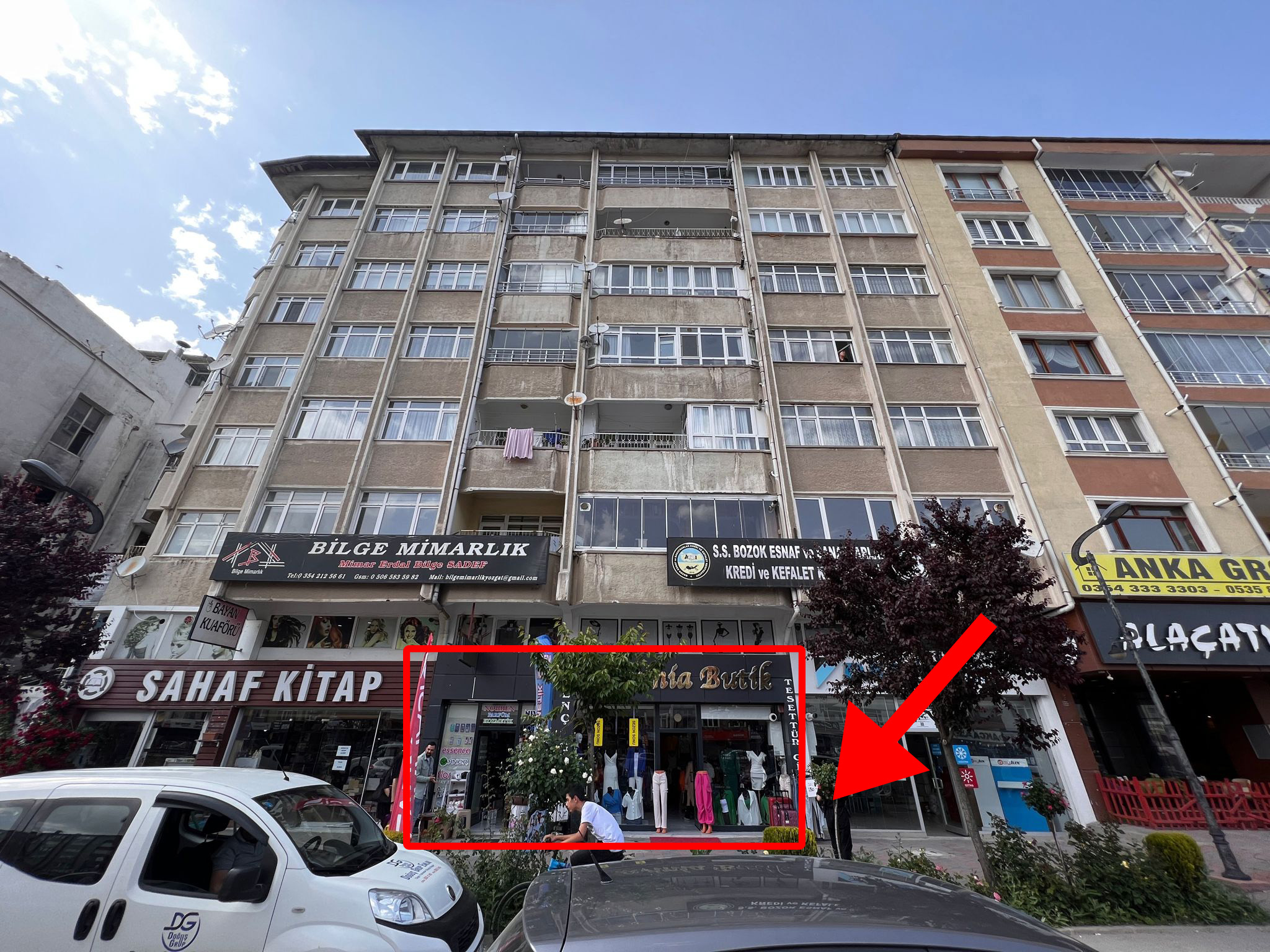 ŞEHİR MERKEZİNDE MEVCUT KİRACILI SATILIK DÜKKAN