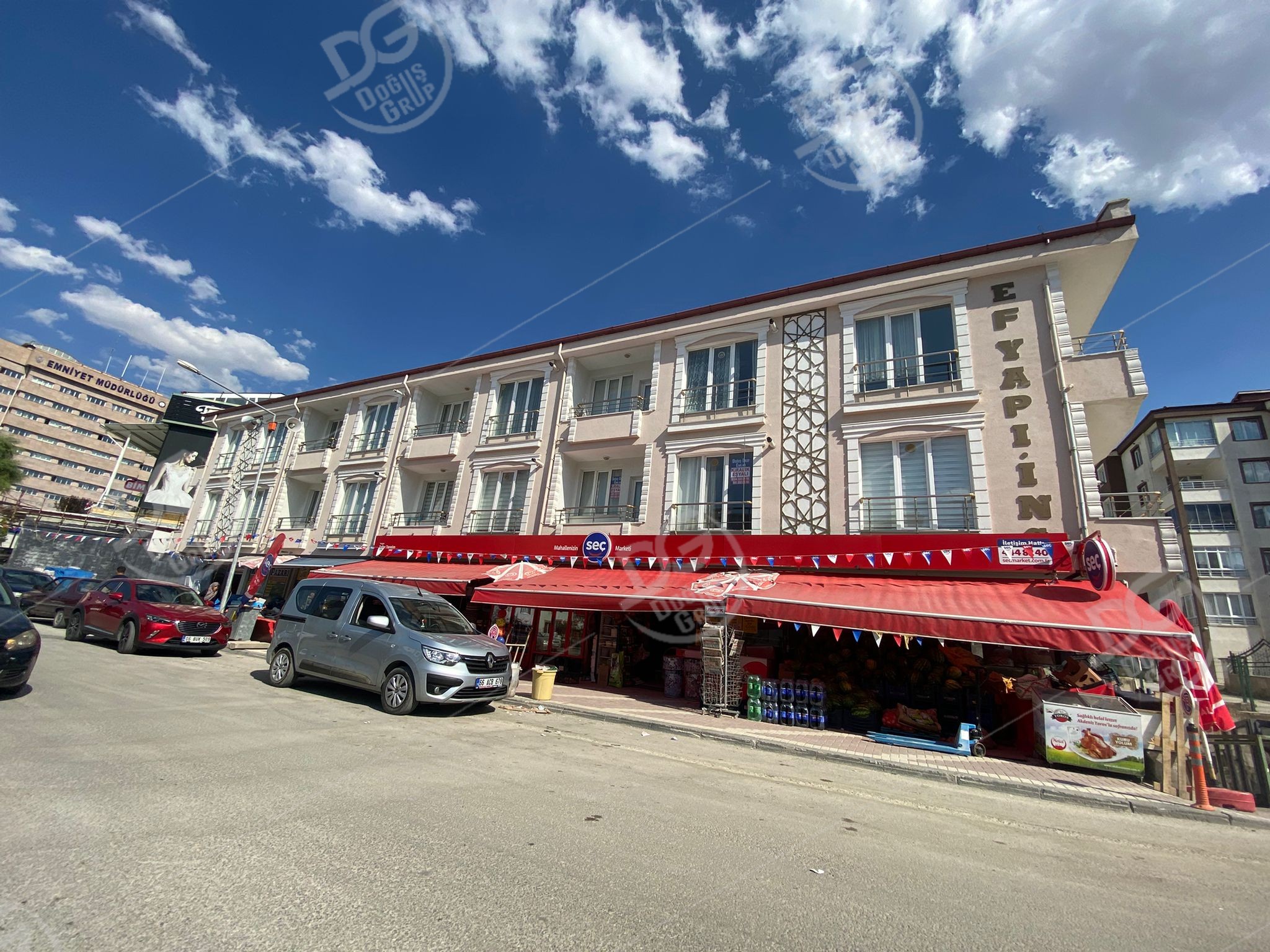 EMNİYET MÜDÜRLÜĞÜ YANI BAŞINDA 1+1 EŞYALI DAİRE