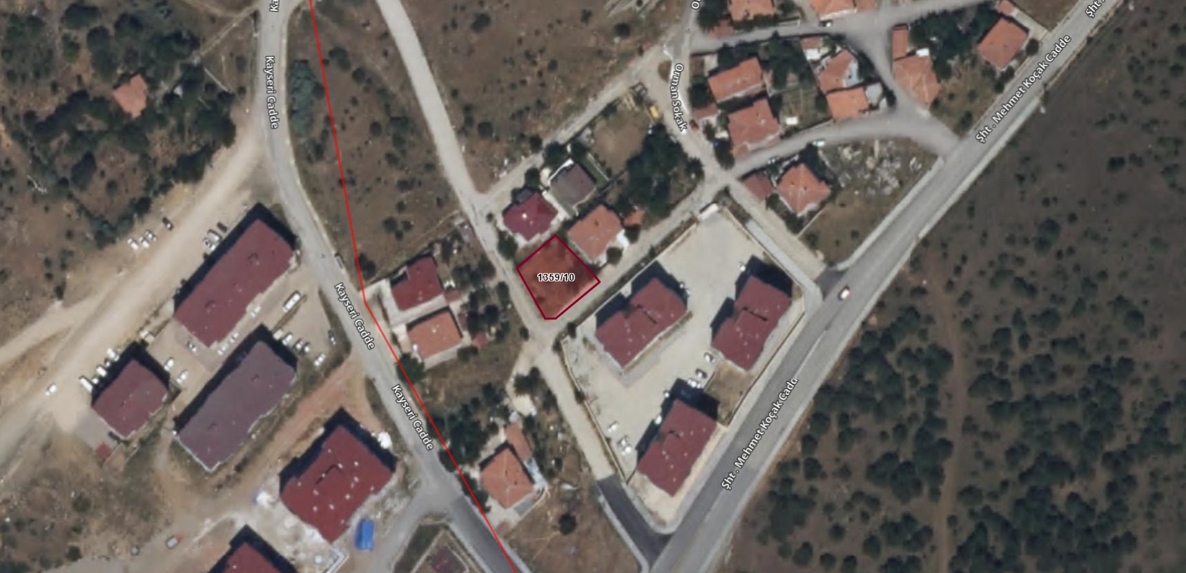 YENİCAMİ 2.MINTIKA MEVKİİNDE 409 m² SATILIK VİLLA ARSASI