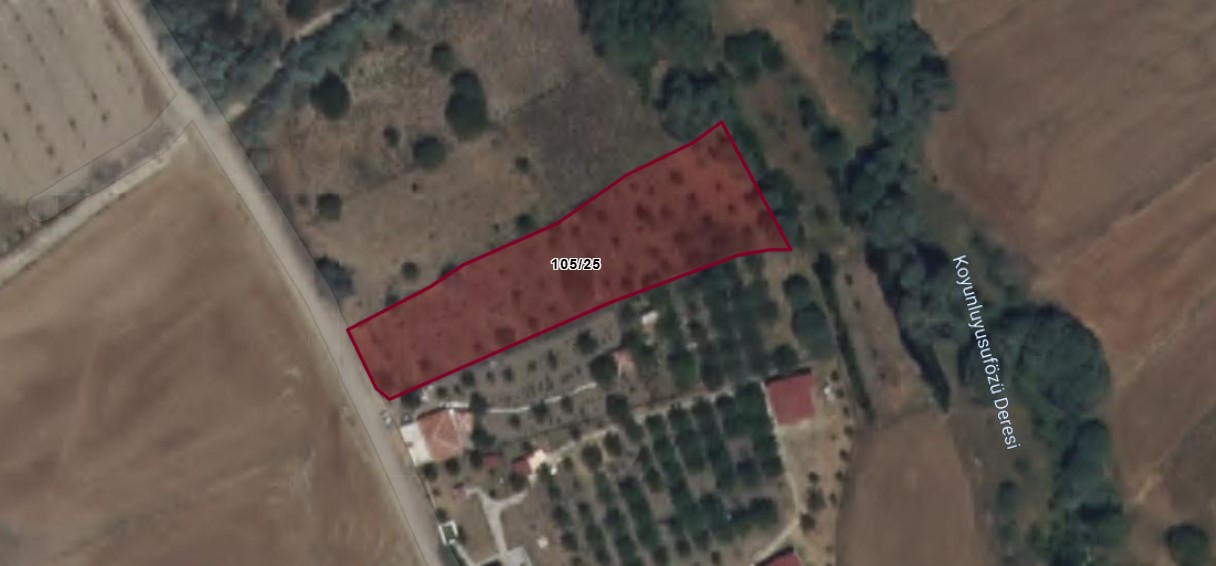 DOĞUŞ'TAN GÖKÇEKIŞLADA 1.897 M² SATILIK TARLA
