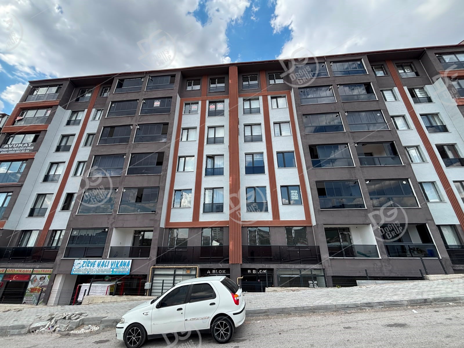 OKUR İNŞAAT’TAN ADLİYE YAKINI GÜNEY CEPHELİ 2+1 SATILIK DAİRE