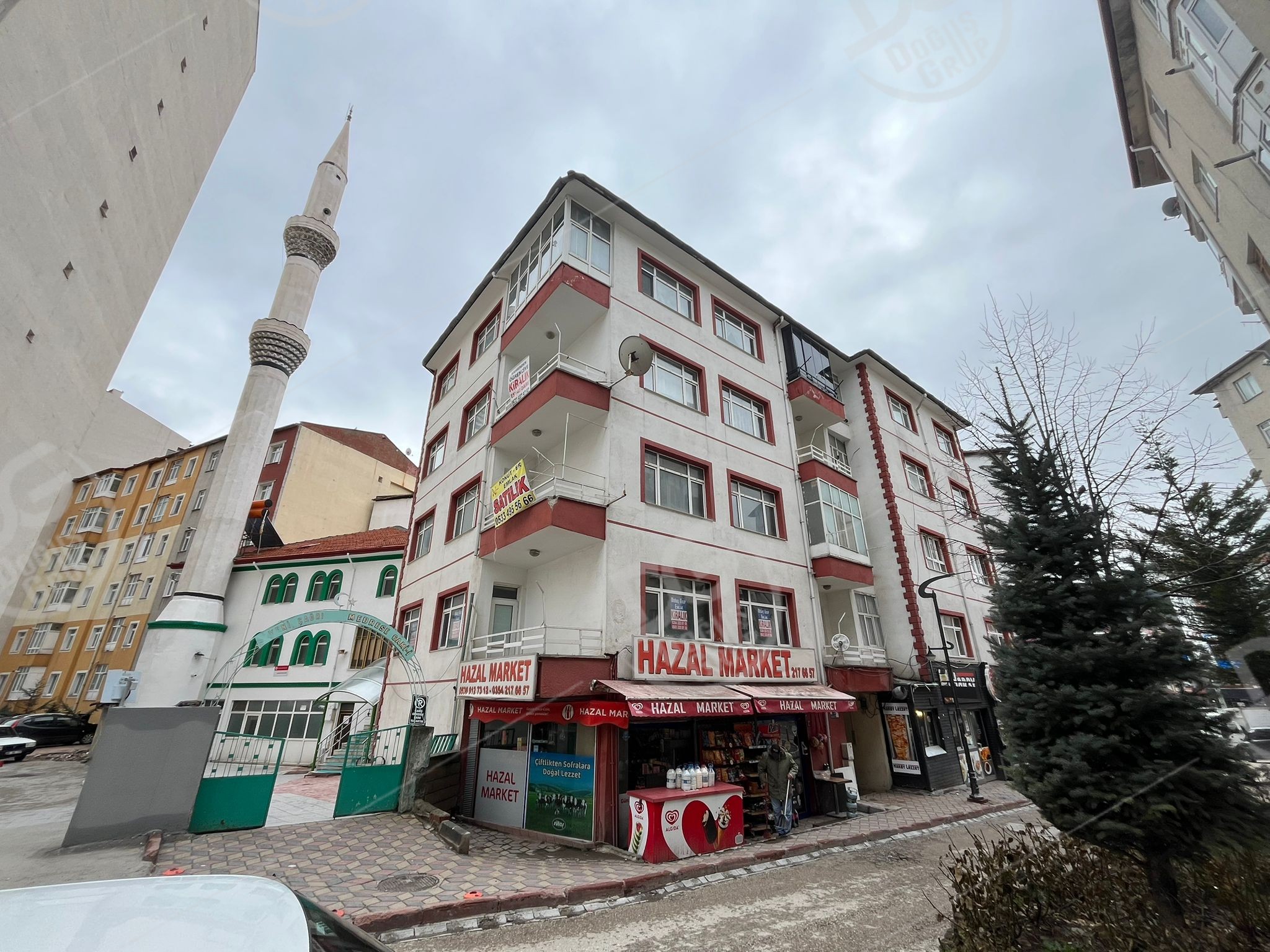 MERKEZİ KONUMDA OFİS KULLANIMINA UYGUN KİRALIK DAİRE